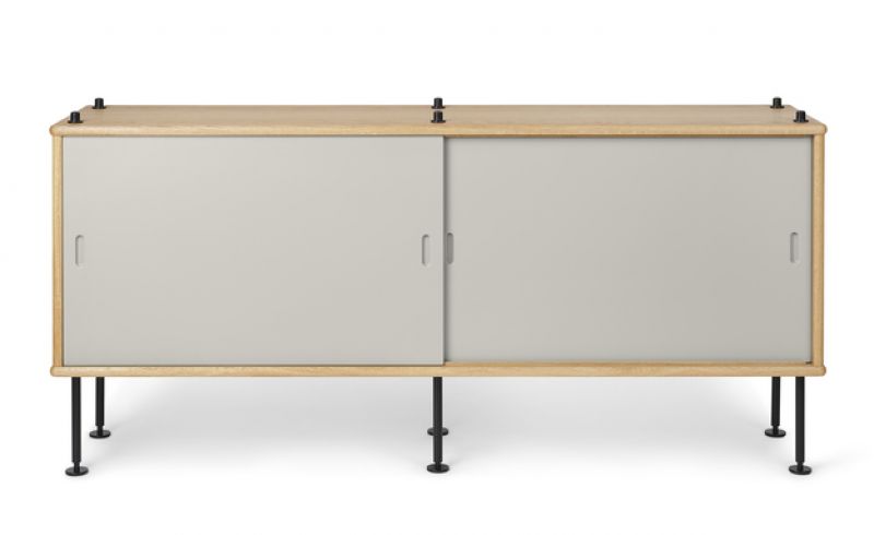 BM0253-5 Borge Mogensen Kommod eikenhout Carl Hansen & Søn